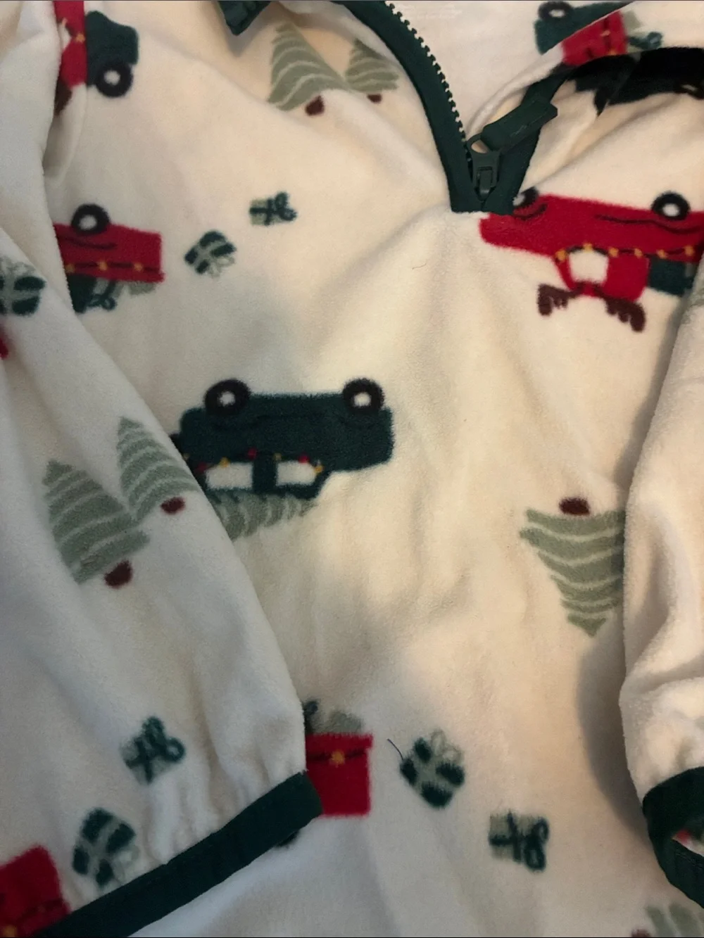 Carters cozy white
